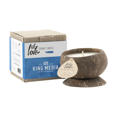 Logotrade promotional product picture of: We Love The Planet Coconut Candle
