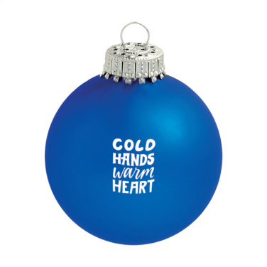 Logotrade advertising products photo of: Christmas Bauble Ø 6 cm - Made in Europe