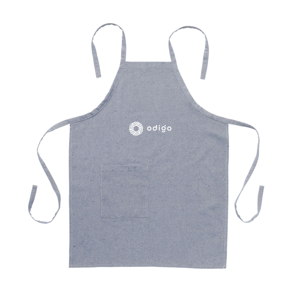Logo trade promotional items image of: Wolkat Taza Recycled Textile Apron