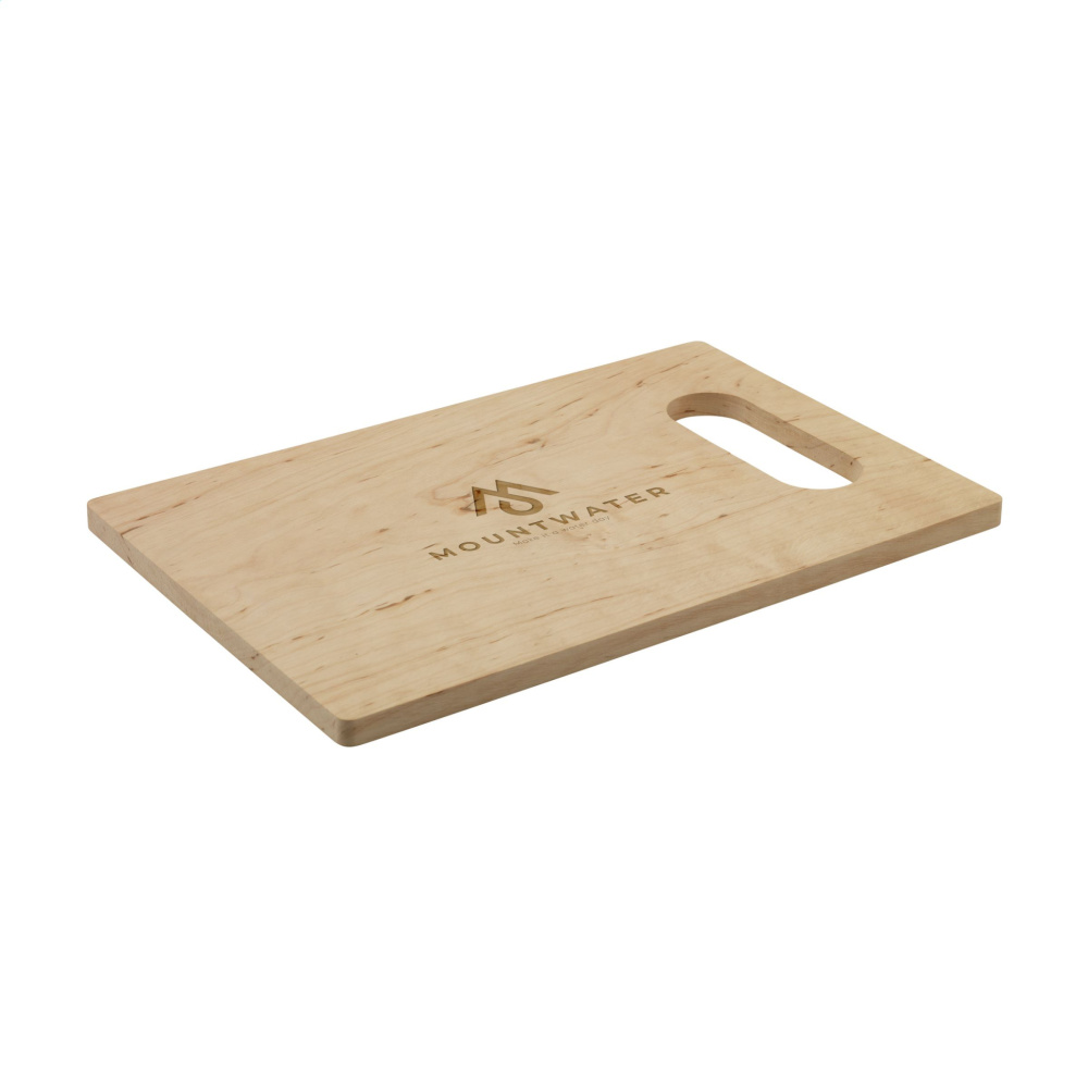 Logo trade promotional merchandise image of: Alder Wood Chopping Board Open Grip