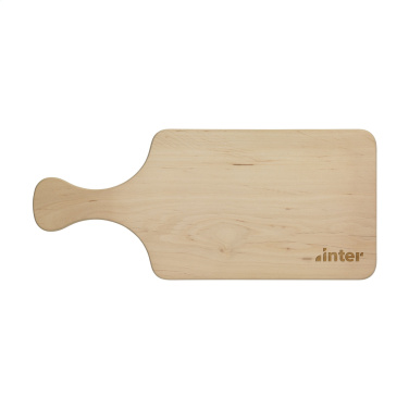 Logo trade business gifts image of: Alder Wood Chopping Board Handle