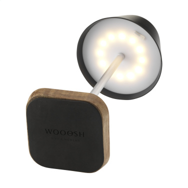Logo trade promotional merchandise photo of: Wooosh RCS Luzia Table Light