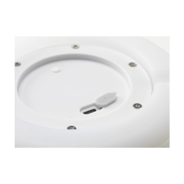 Logo trade promotional merchandise picture of: Wooosh Ziva Solar Lamp
