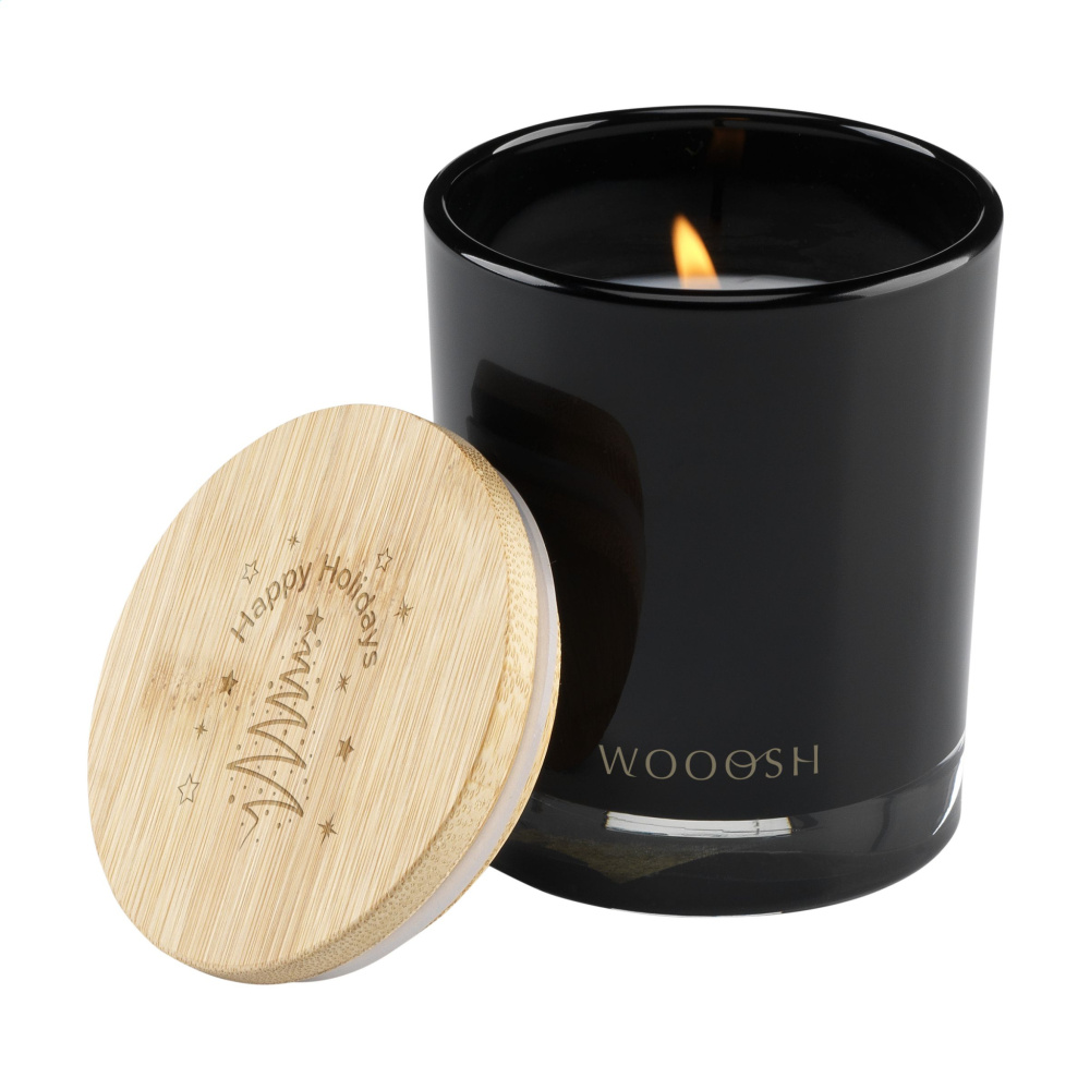 Logotrade promotional gift image of: Wooosh Scented Candle Sweet Vanilla X-Mas