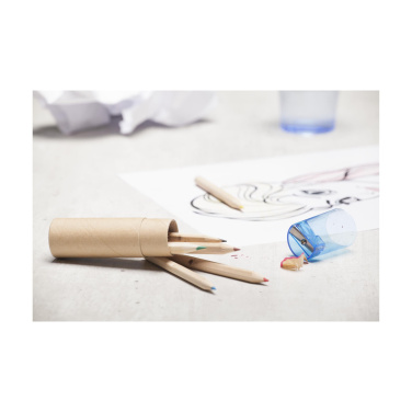 Logo trade promotional giveaways picture of: ColourTube pencils