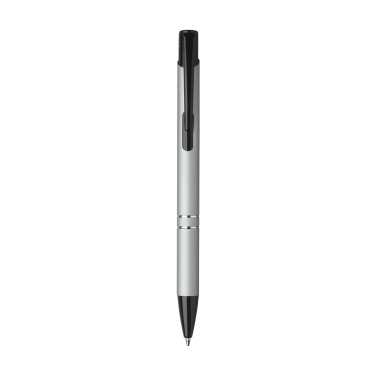 Logo trade promotional gifts image of: Ebony Rubberised pen
