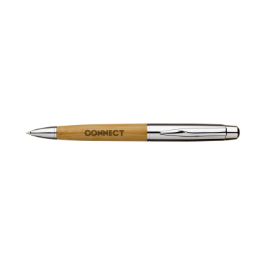 Logo trade promotional products image of: Bamboo Pen Set pens