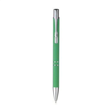 Logo trade business gifts image of: Ebony Soft Touch Accent pen