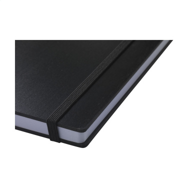 Logotrade advertising product image of: Bamboo Journal Naked Spine Paper Notebook Black A5