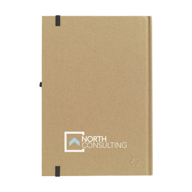 Logo trade promotional gifts image of: Pocket ECO Paper A5 notebook