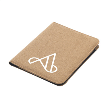 Logo trade advertising products image of: Eco Conference Cork A5 document folder