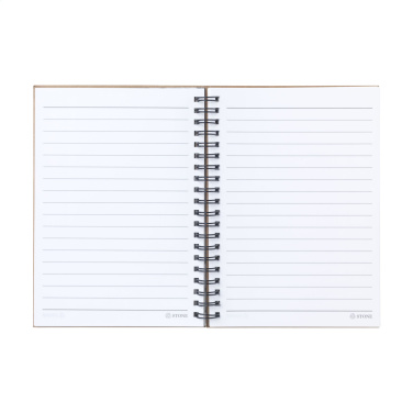 Logo trade advertising products picture of: StonePaper Notebook