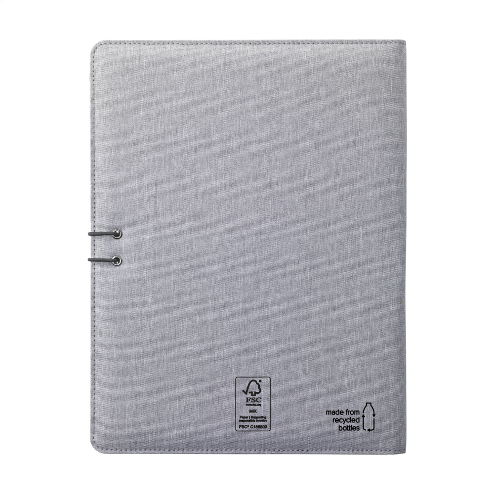 Logo trade promotional items picture of: Quest Portfolio RCS RPET A4  document folder