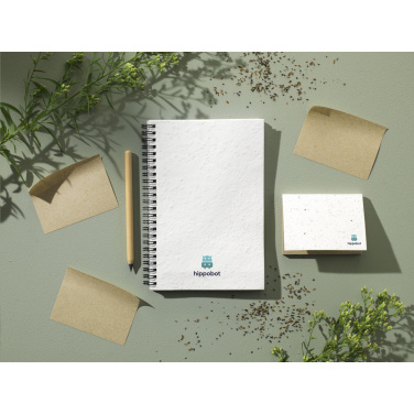 Logo trade promotional items image of: Seed Paper Sticky Notes memo pad