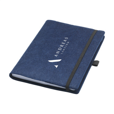Logotrade business gift image of: Felty GRS RPET Paper Notebook A5