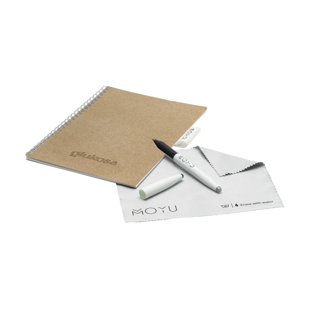 Logotrade promotional gifts photo of: MOYU Erasable Stone Paper Notebook CraftCover 18 pages