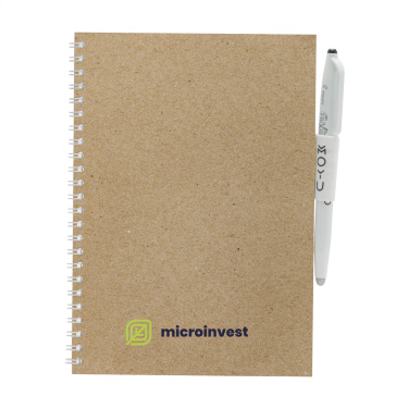 Logo trade business gift photo of: MOYU Erasable Stone Paper Notebook CraftCover 18 pages