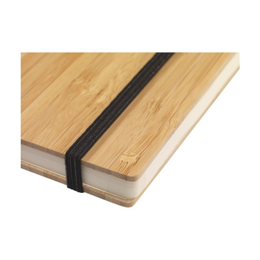 Logotrade promotional merchandise picture of: Bamboo Journal Naked Spine Paper Notebook A5