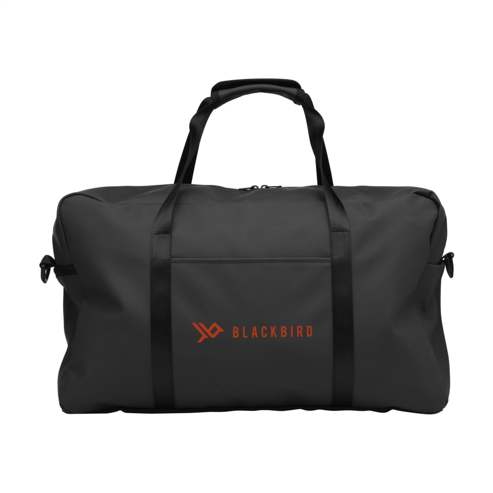 Logotrade promotional product image of: Lennon RCS Recycled PU Sports-/Travelbag