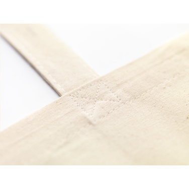 Logo trade promotional giveaways image of: Natural Square Bag (165 g/m²) cotton bag