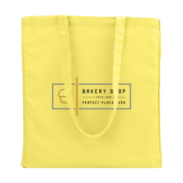 Logotrade promotional giveaway image of: Colour Square Bag (160 g/m²) cotton bag
