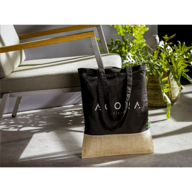 Logotrade corporate gifts photo of: Combi Organic Shopper (160 g/m²) bag
