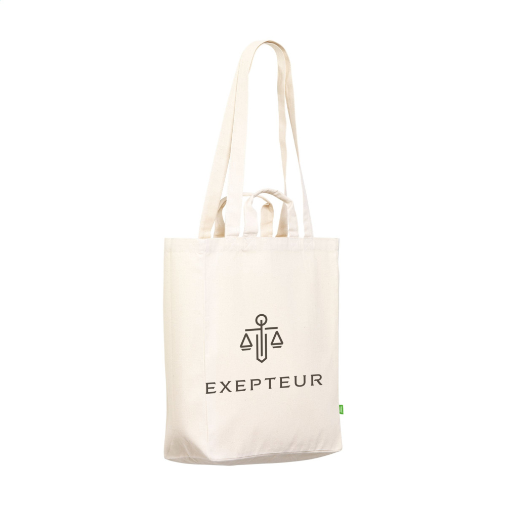 Logotrade promotional products photo of: Organic Cotton Canvas Tote Bag (280 g/m²)