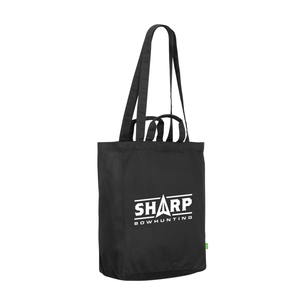 Logo trade promotional giveaways picture of: Organic Cotton Canvas GOTS Tote Bag (280 g/m²)