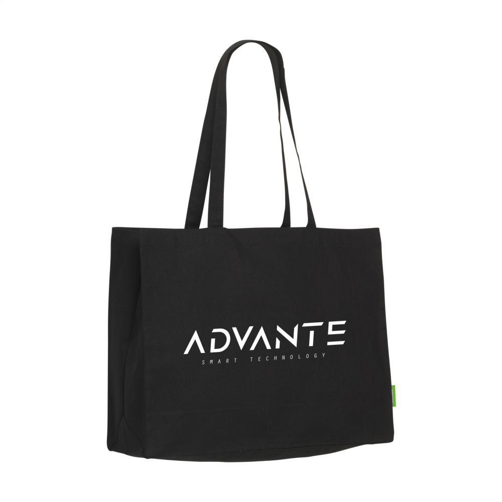 Logo trade corporate gifts image of: ECO Shopper GOTS Organic Cotton (180 g/m²) bag