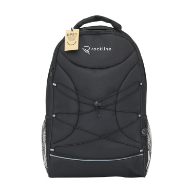 Logo trade advertising products picture of: Flashline GRS RPET Laptop Backpack