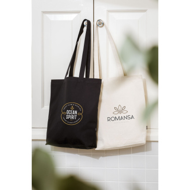 Logotrade promotional giveaway picture of: GRS Recycled Canvas Bag Natural (260 g/m²)