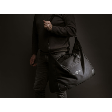 Logo trade business gift photo of: Denver Duffle Recycled Canvas travelling bag