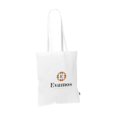 Logo trade promotional items image of: Shoppy Colour Bag GRS Recycled Cotton (150 g/m²)