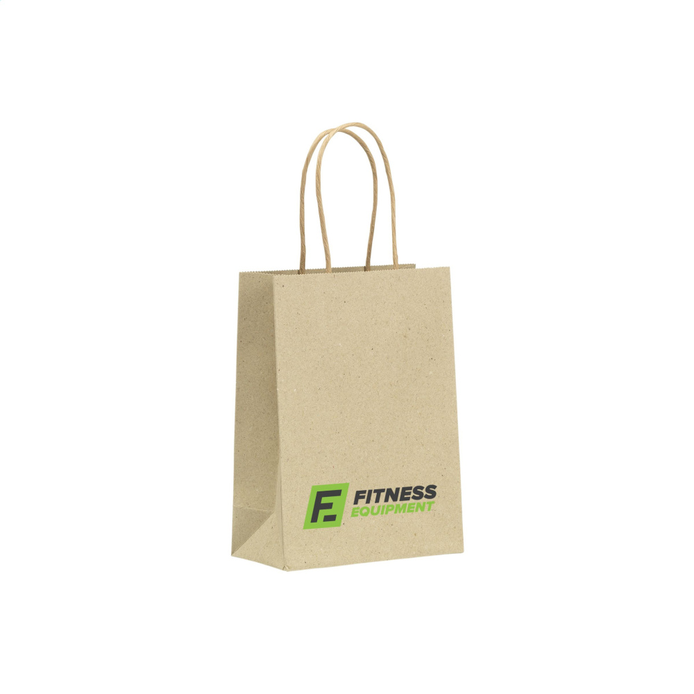 Logotrade corporate gifts photo of: Leaf It Bag recycled grass paper (120 g/m²) S