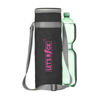 Logo trade promotional giveaways image of: BottleCooler GRS RPET