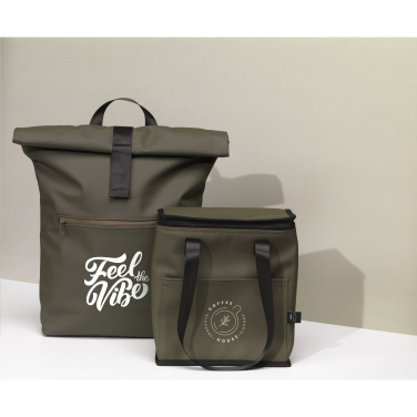Logo trade promotional items picture of: Lennon Recycled PU Cooler Bag