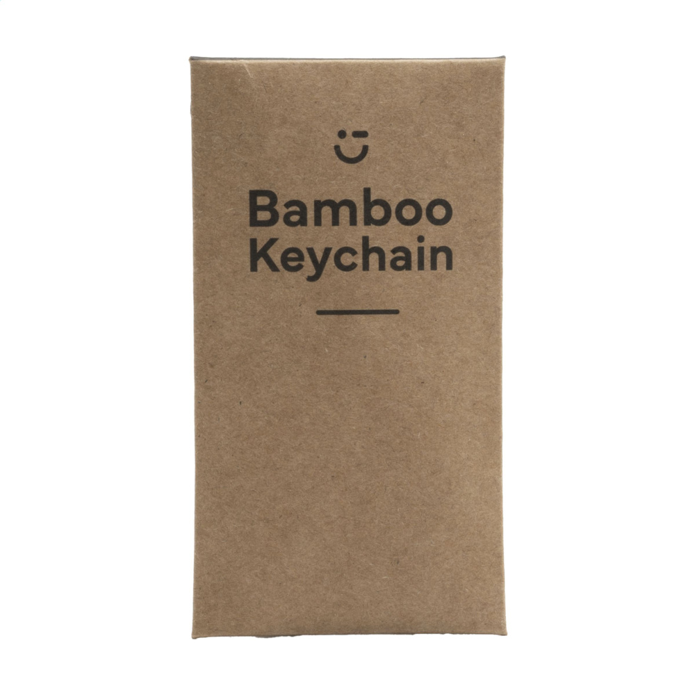 Logo trade advertising products picture of: WoodKey Circle keychain