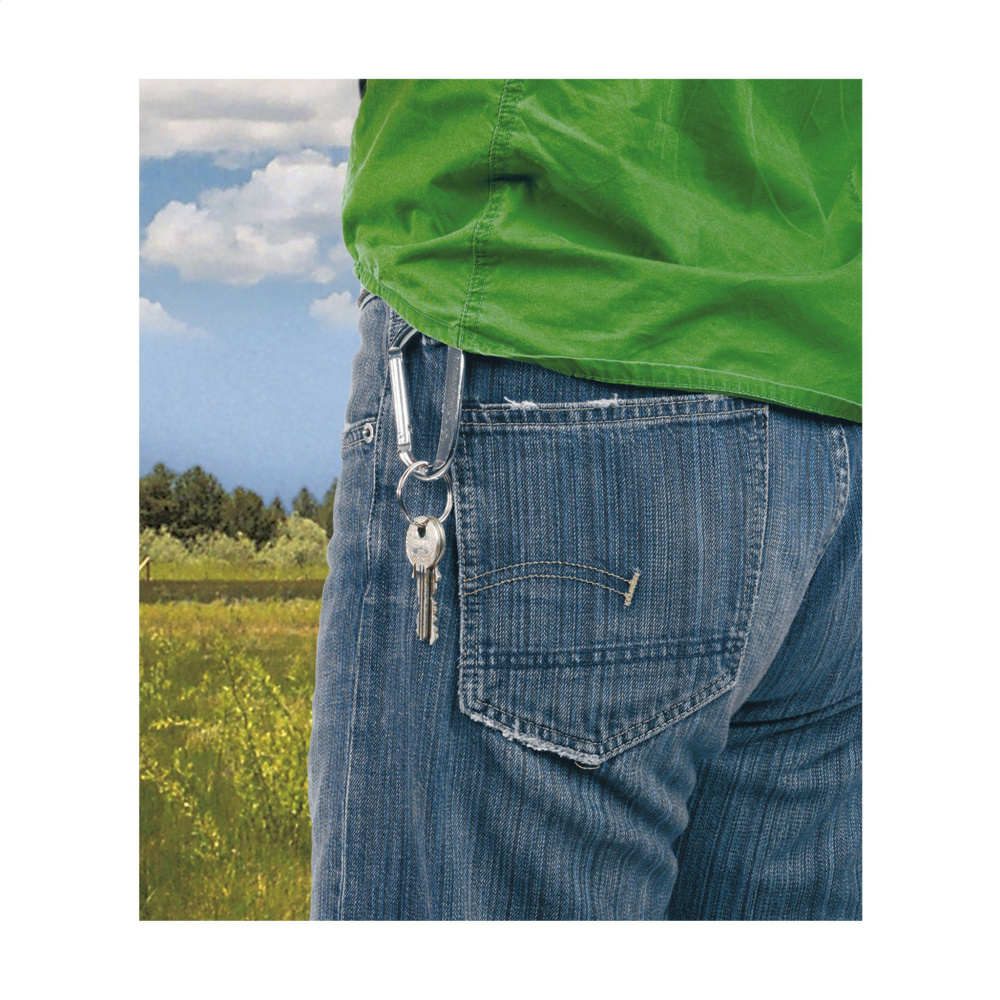 Logotrade promotional item picture of: CarabineKey carabiner hook