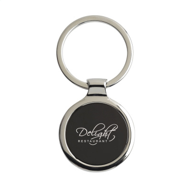 Logo trade advertising products image of: KeyTag Circle keyring