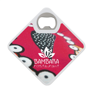 Logo trade promotional products image of: Coaster Opener
