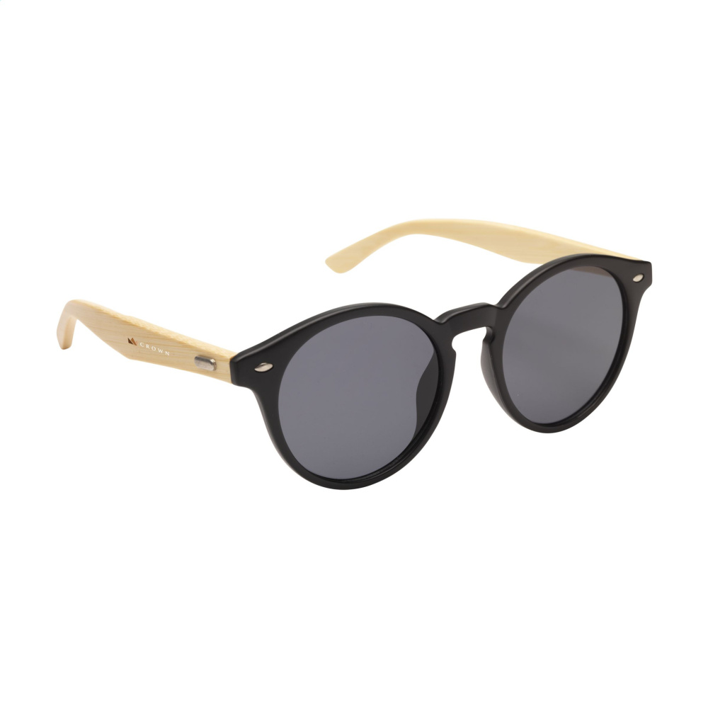 Logo trade promotional items image of: Laguna Bamboo sunglasses