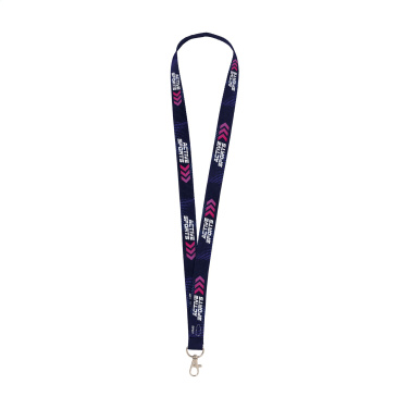 Logo trade promotional items image of: Lanyard Sublimation RPET 2 cm keycord