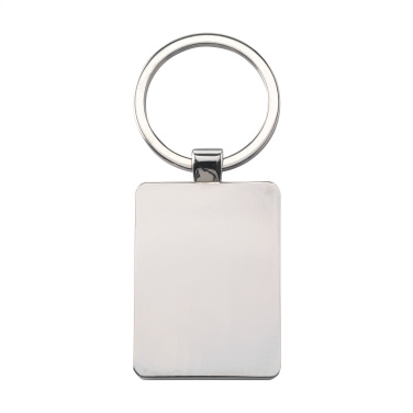 Logotrade corporate gifts photo of: Bamboo Key Rectangle keyring