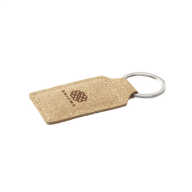 Logo trade promotional merchandise photo of: Cork Key Ring
