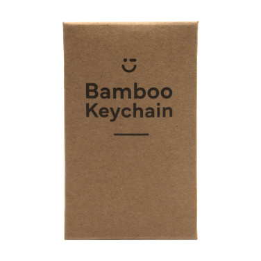 Logotrade promotional giveaway picture of: Casa bamboo keyring
