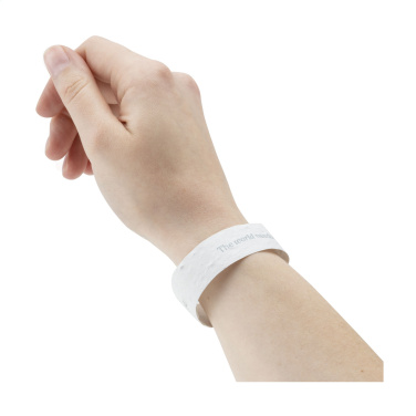 Logo trade business gifts image of: Seed Paper Festival Wristband