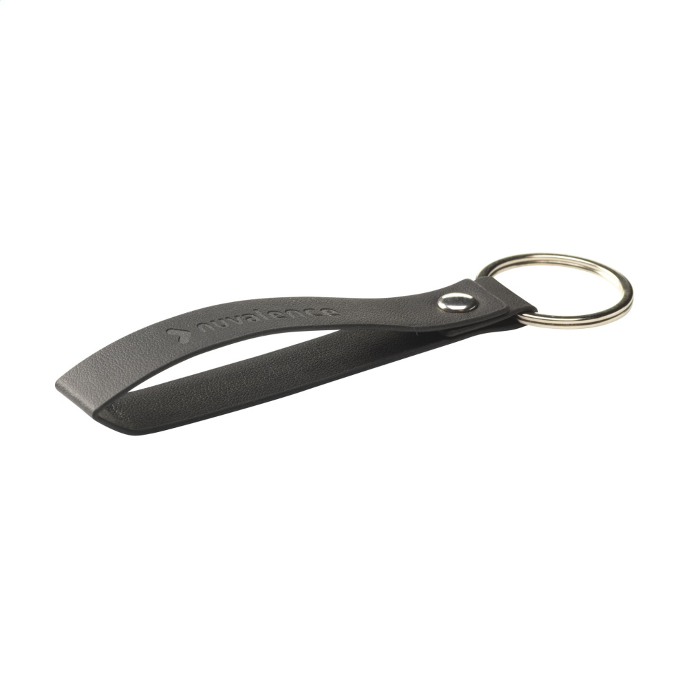 Logotrade promotional items photo of: Vegan Pineapple Leather Keyring