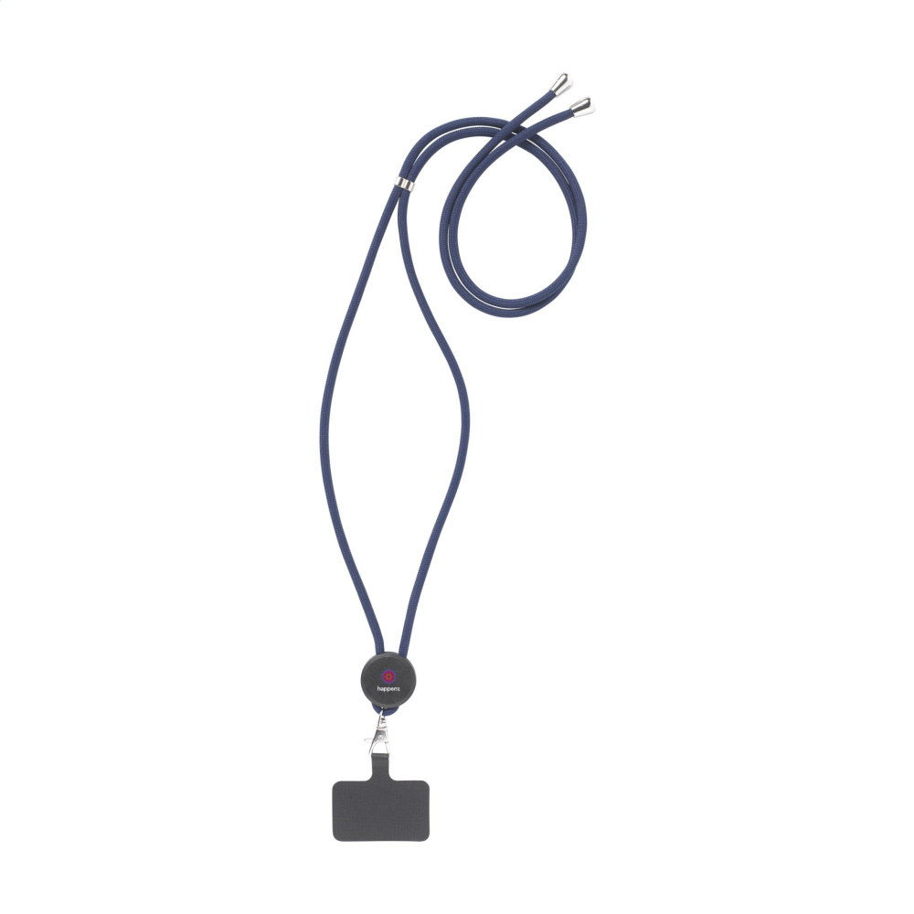 Logo trade promotional gift photo of: Lace Lanyard GRS RPET 5 mm keycord