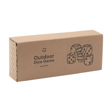 Logo trade promotional giveaways picture of: Outdoor Dice Game