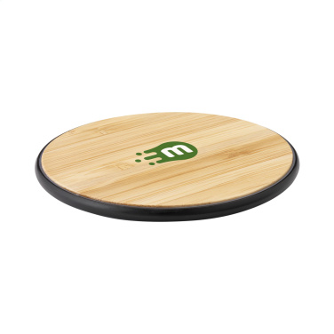 Logotrade advertising products photo of: Bamboo 10W Wireless Charger wireless fast charger